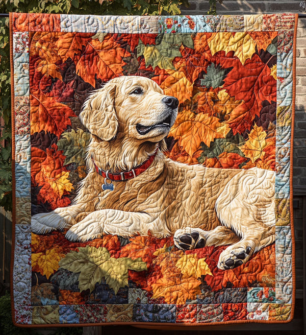 Autumn Retriever Moments Blanket