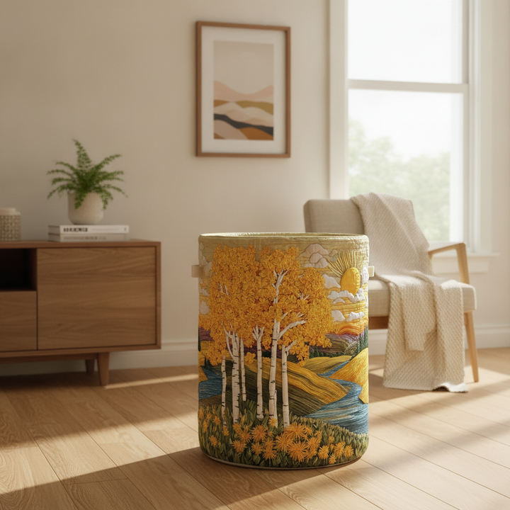 Birch Breeze Laundry Basket
