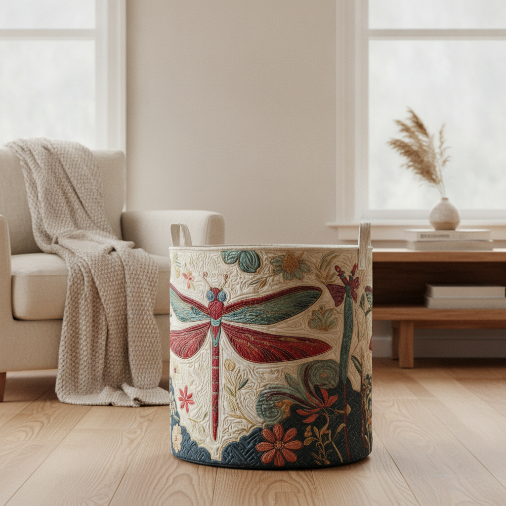 Pure Dragonfly Laundry Basket