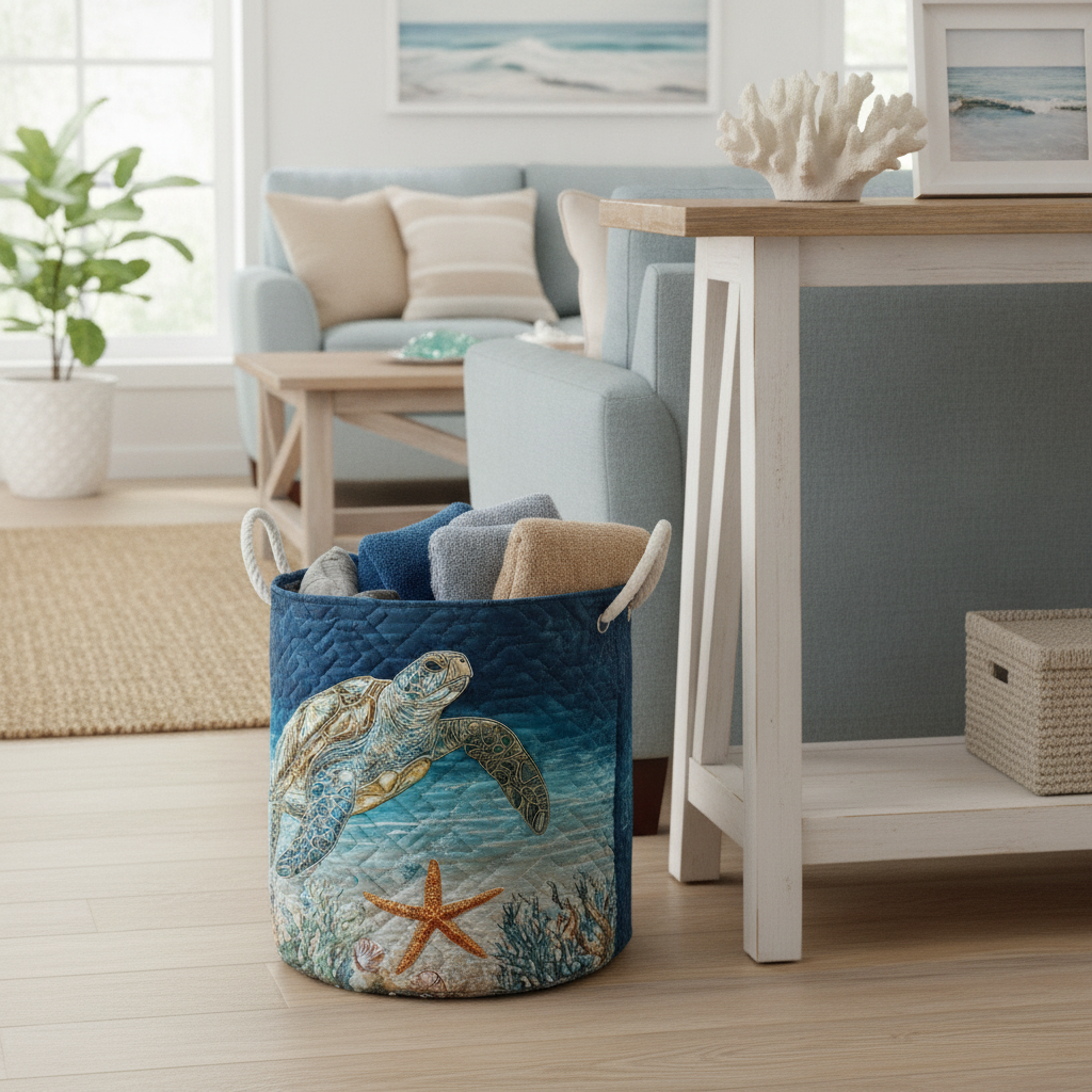 Turtle Laundry Basket
