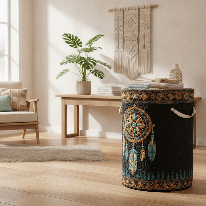 Sacred Dreams Laundry Basket