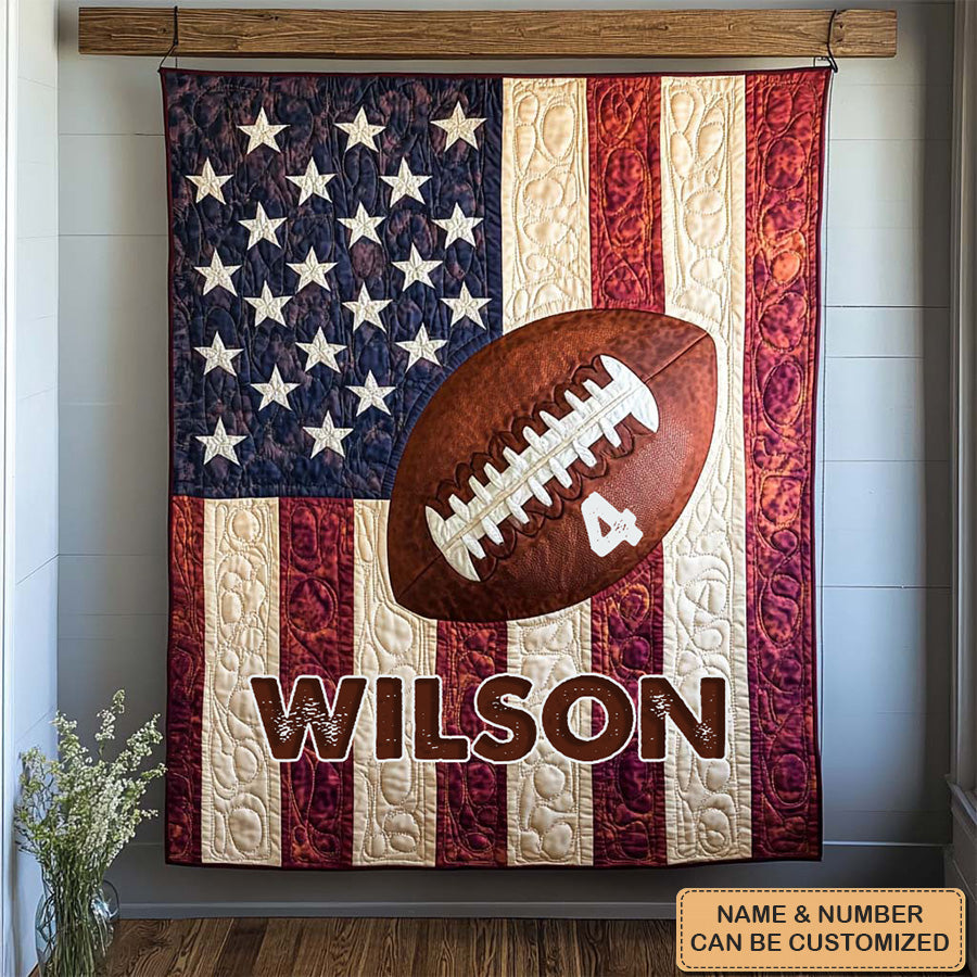 All-Star Gridiron Personalized Blanket