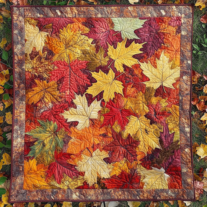 Amber Autumn Whispers Blanket