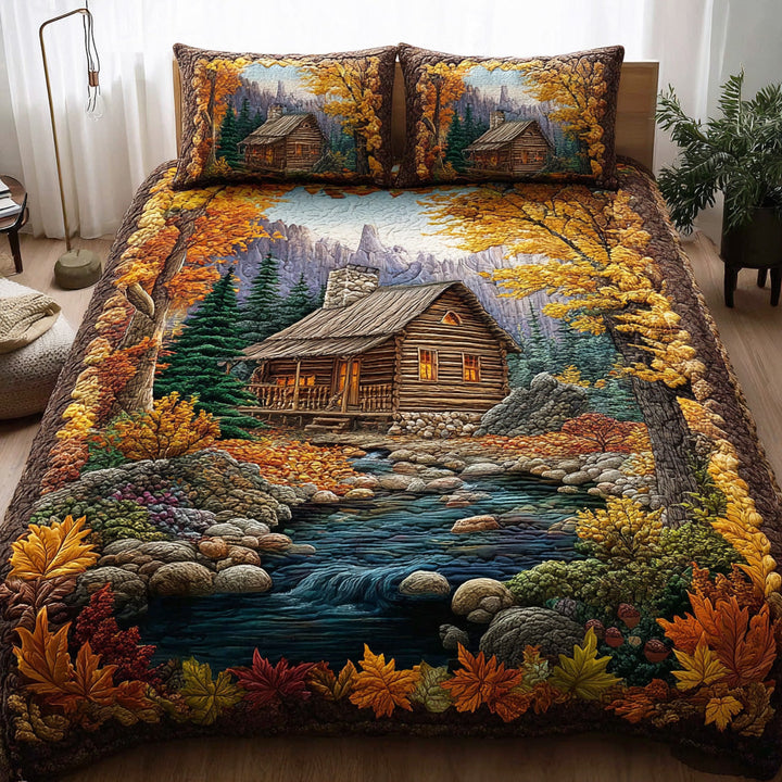 Amberleaf Woodland Retreat 3-Piece Bedding Set