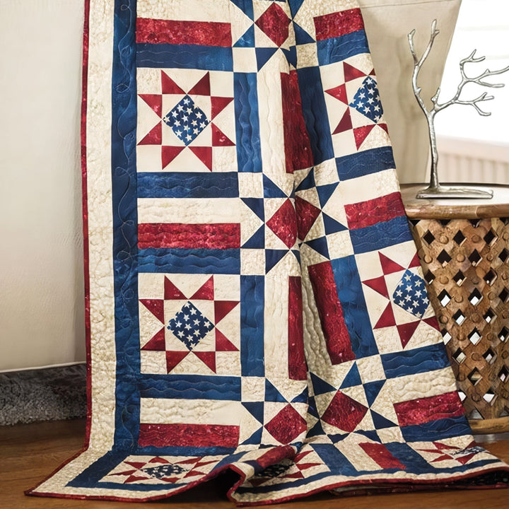 American Patchwork Blanket