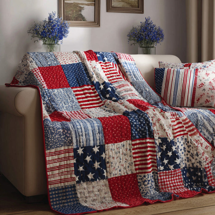 Americana Stripes Blanket