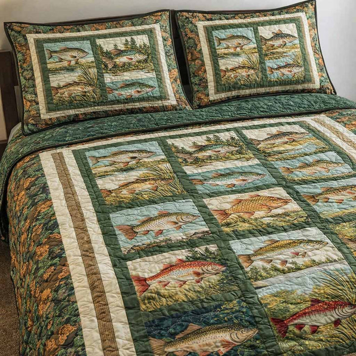 Angler Dream 3-Piece Bedding Set