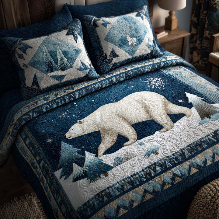 Arctic Bear 3-Piece Bedding Set
