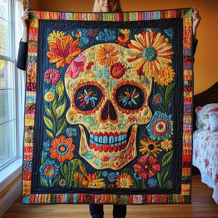 Artistic Skull Blanket