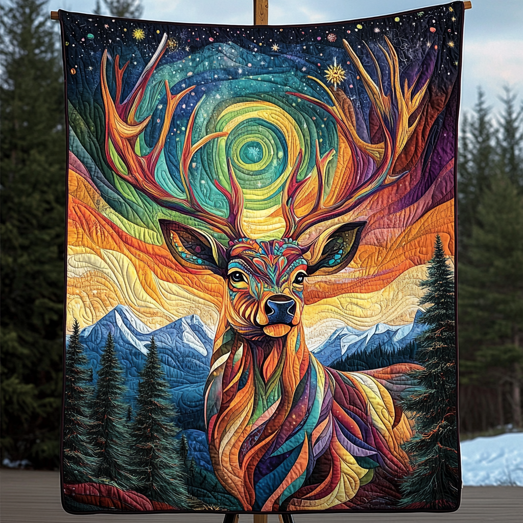 Aurora Antlers Blanket