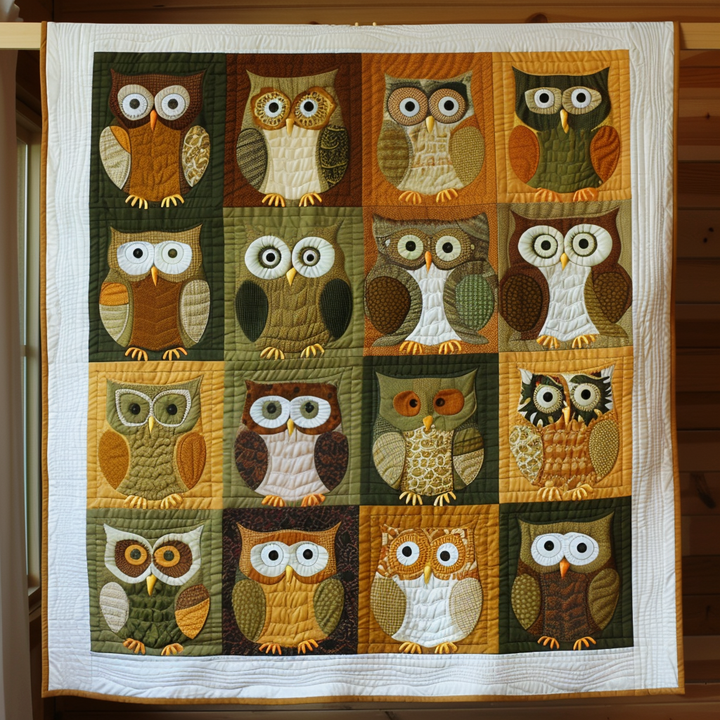 Autumn Owls Blanket