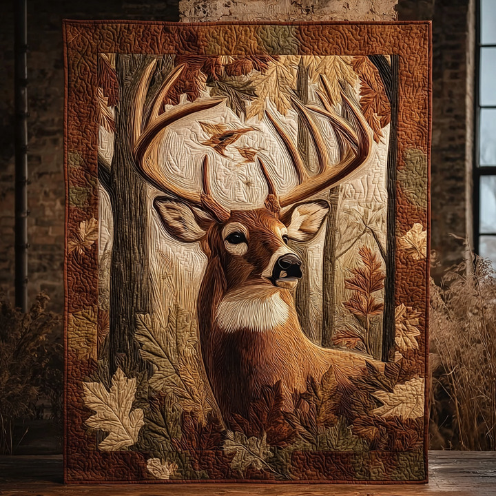 Autumn Antlers Blanket