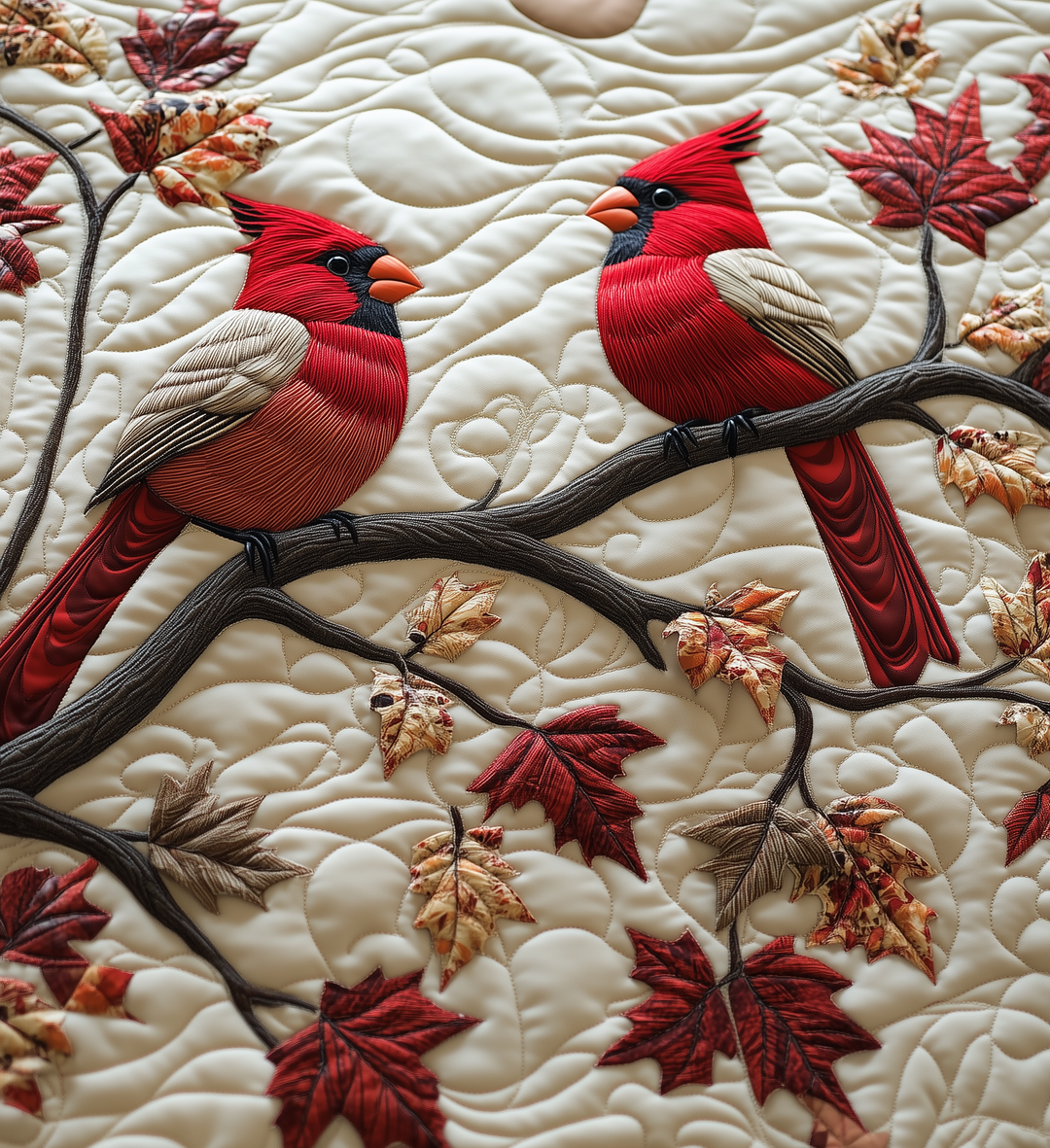 Autumn Cardinal Blanket