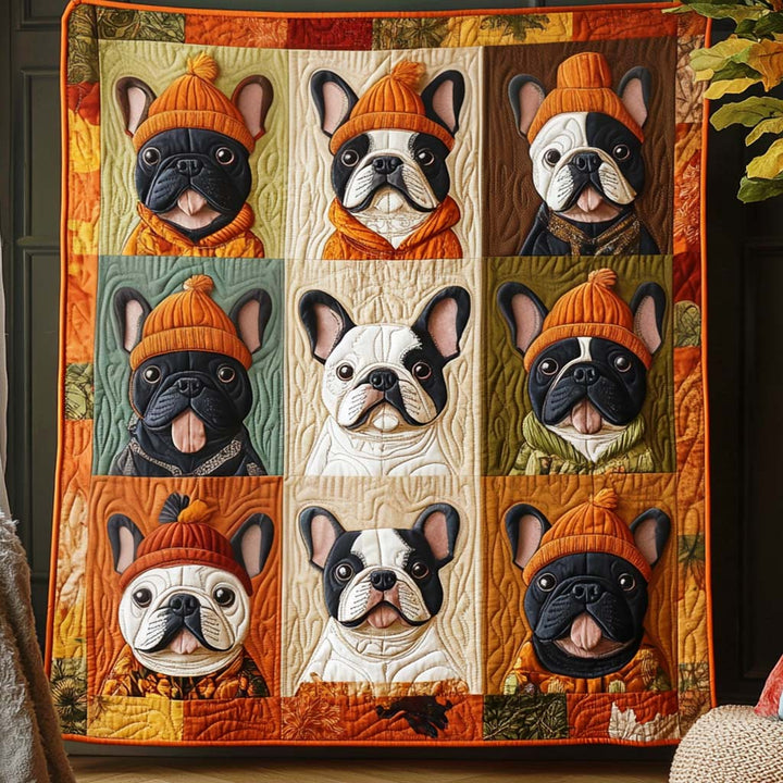 Autumn Frenchie Blanket