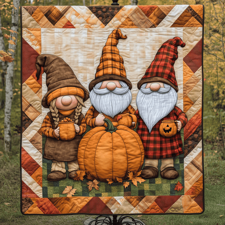 Autumn Gnome Magic Blanket