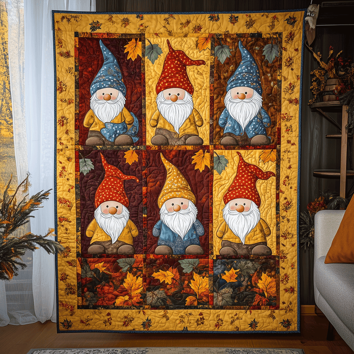 Autumn Gnome Magic Blanket