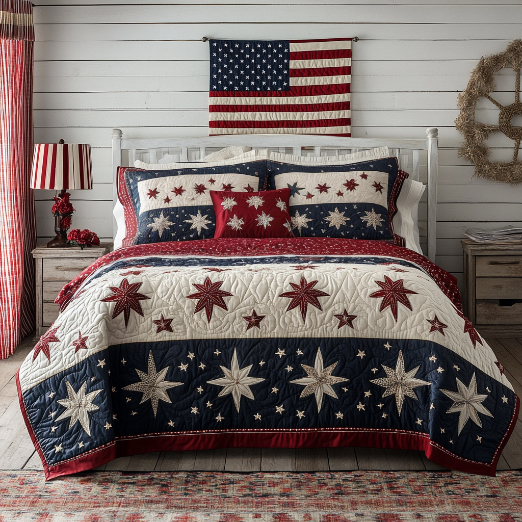 Brave America 3-Piece Bedding Set
