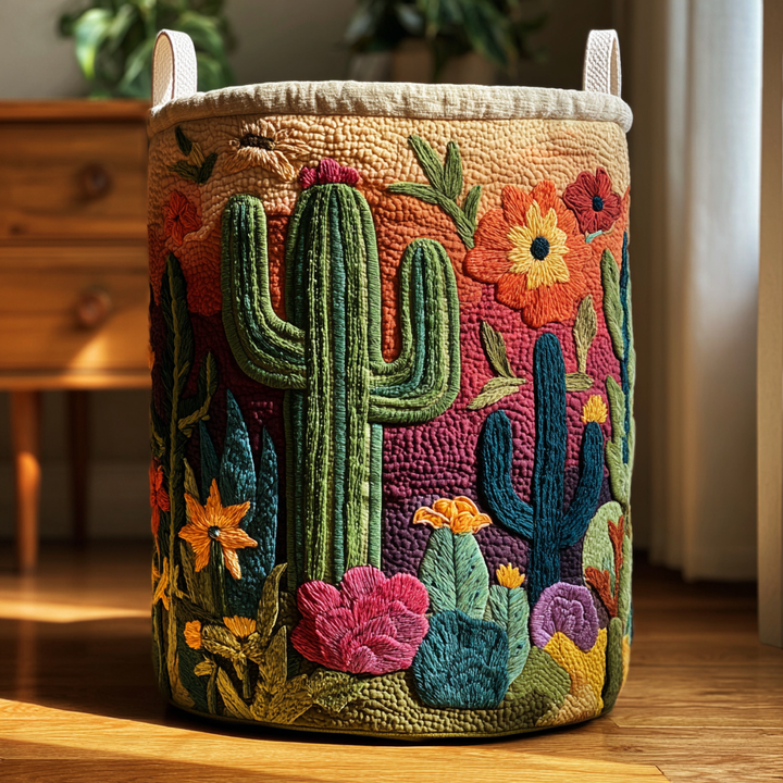 Cactus Horizon Laundry Basket