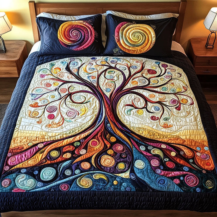 Circle of Life 3-Piece Bedding Set