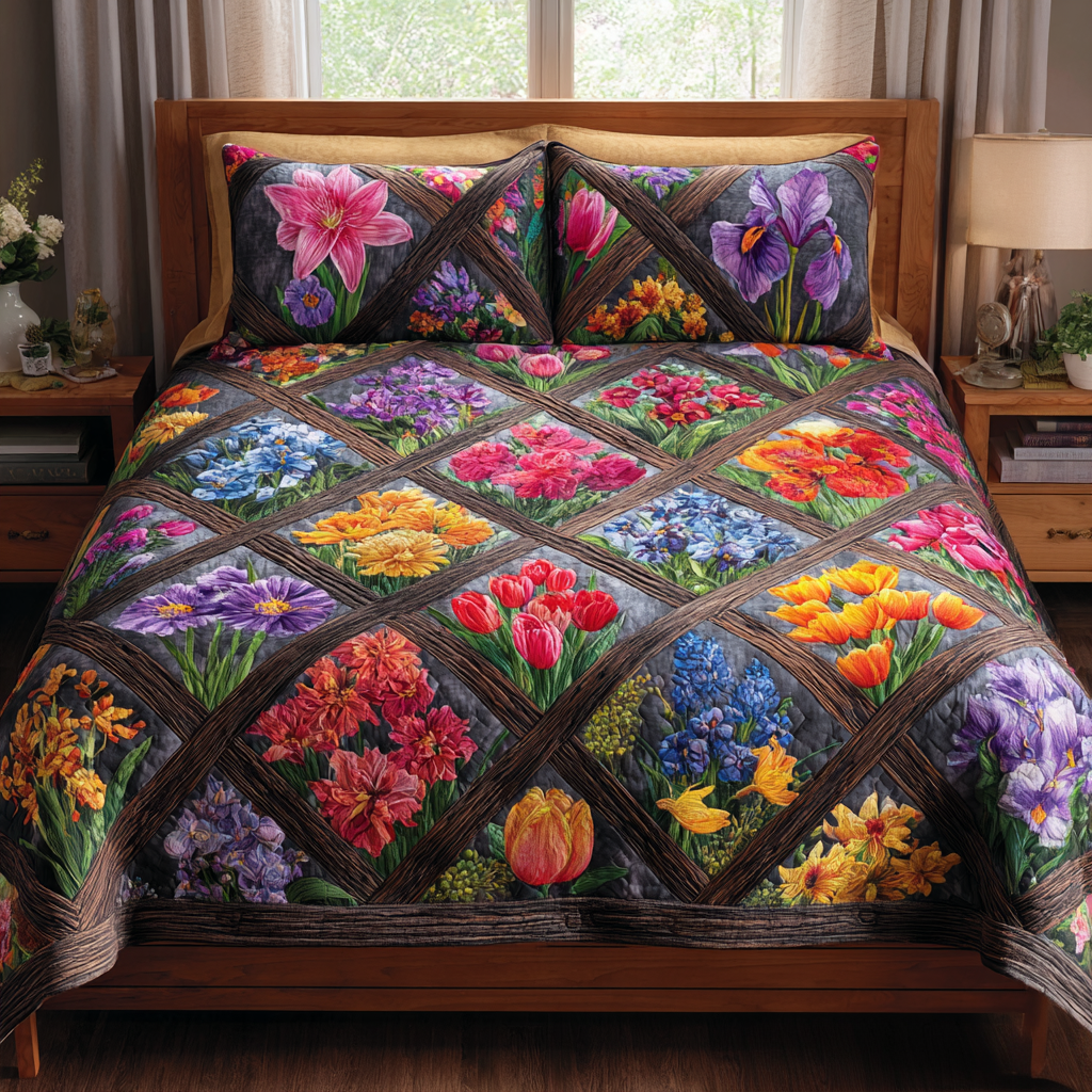 Country Bloom 3-Piece Bedding Set