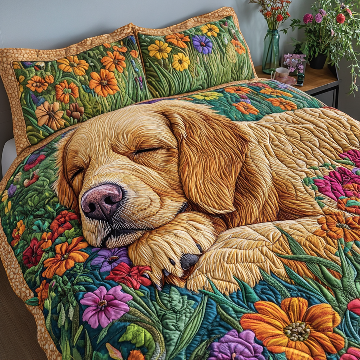 Cozy Retriever 3-Piece Bedding Set