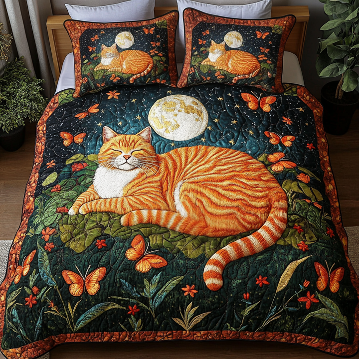 Curious Cat Chronicles 3-Piece Bedding Set