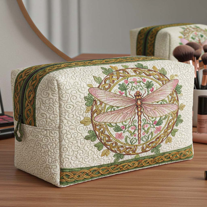 Dragonfly Dreams Quilted Makeup Bag