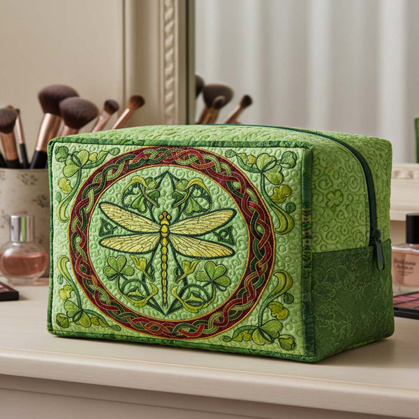 Ethereal Flight Quilted Makeup Bag