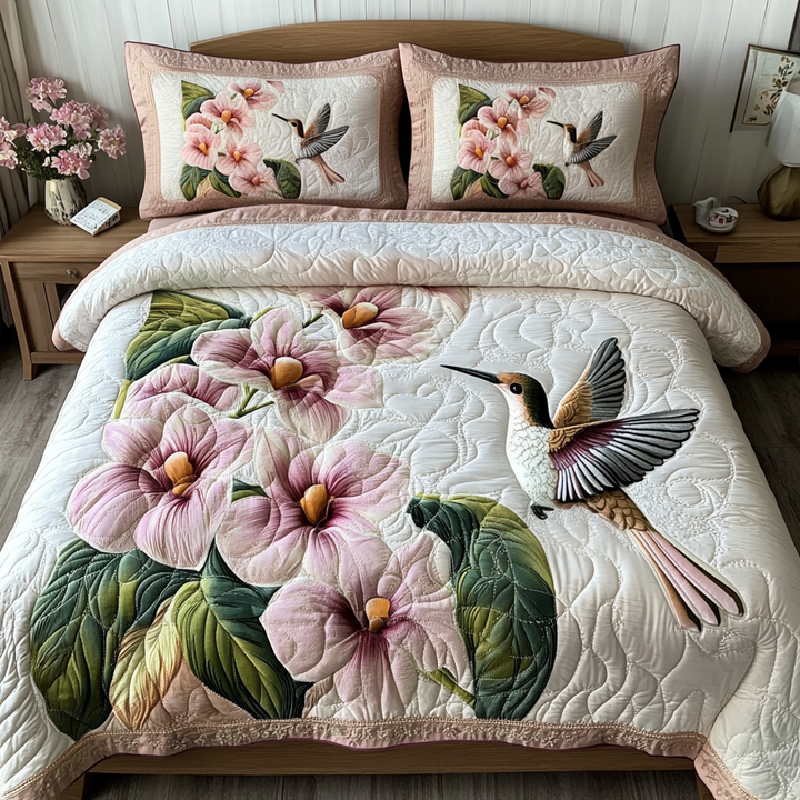 Floral Haven 3-Piece Bedding Set