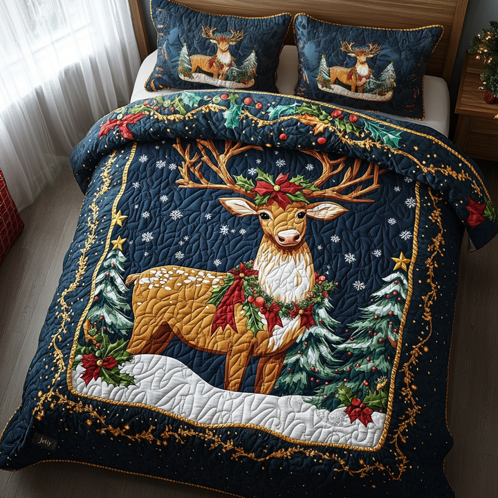 Frosty Pines Bedding Set