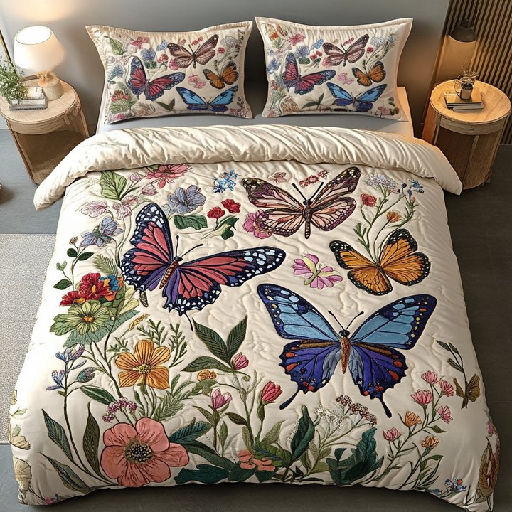 Garden Grace 3-Piece Bedding Set