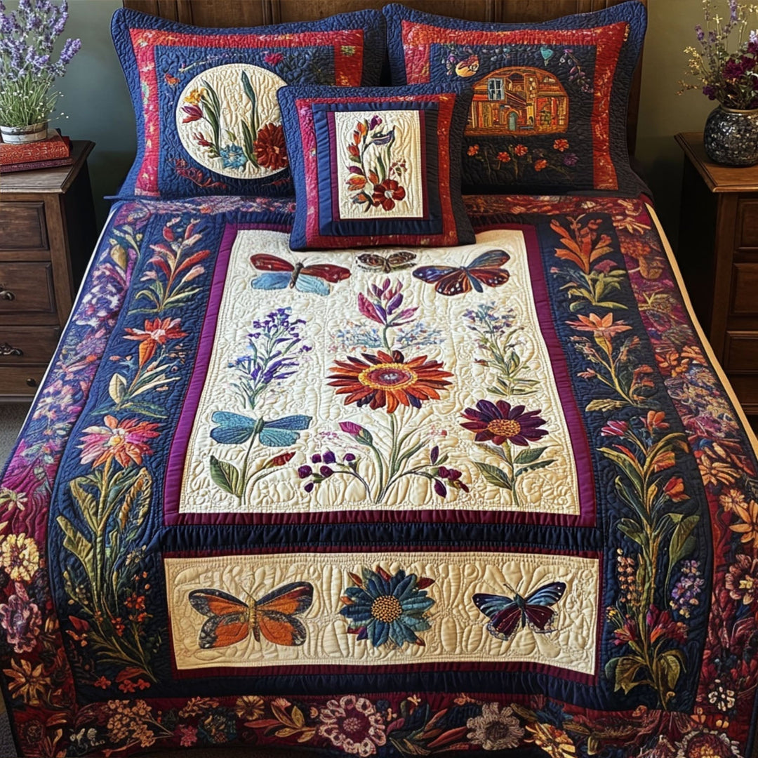 Garden Song 3-Piece Bedding Set