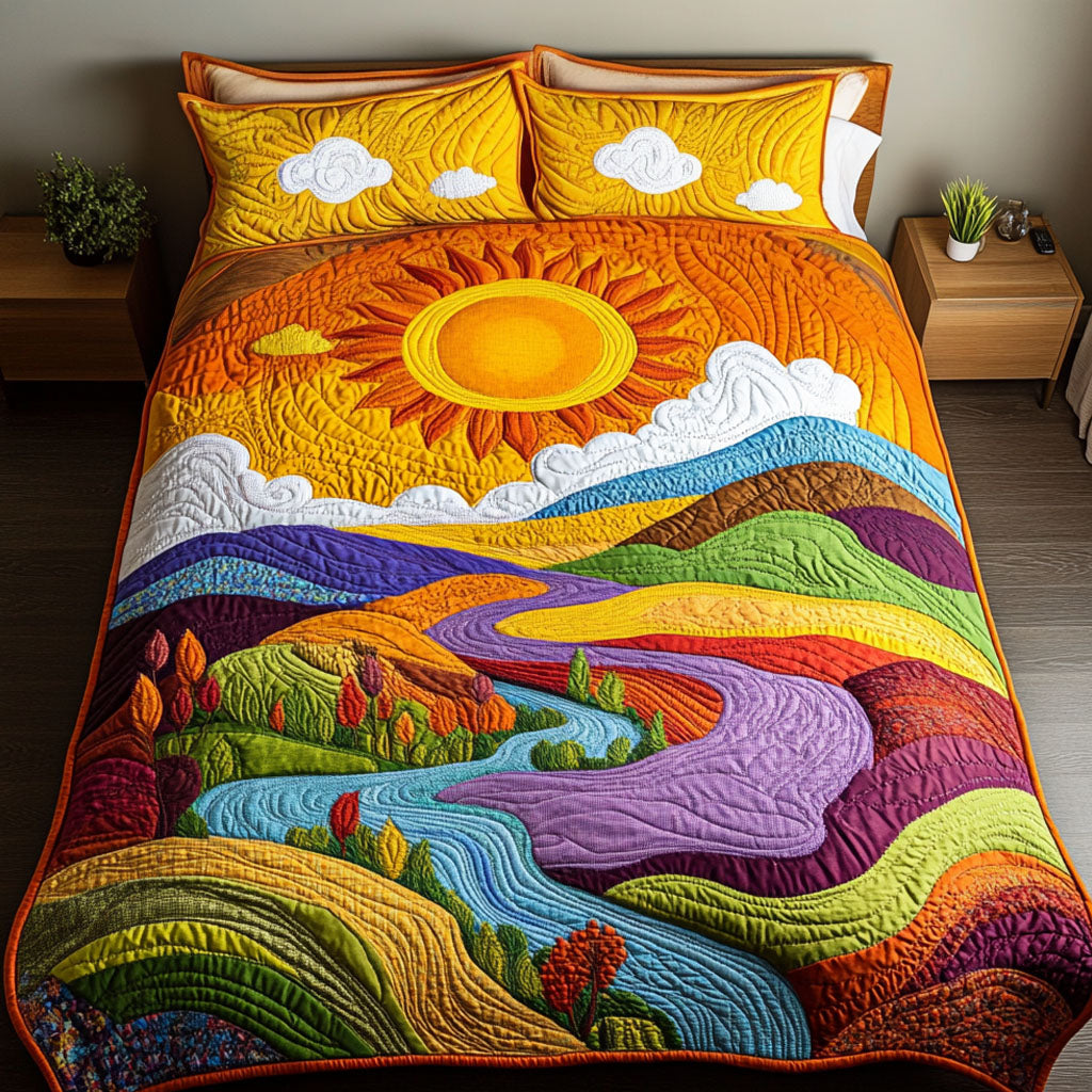 Golden Valley 3-Piece Bedding Set