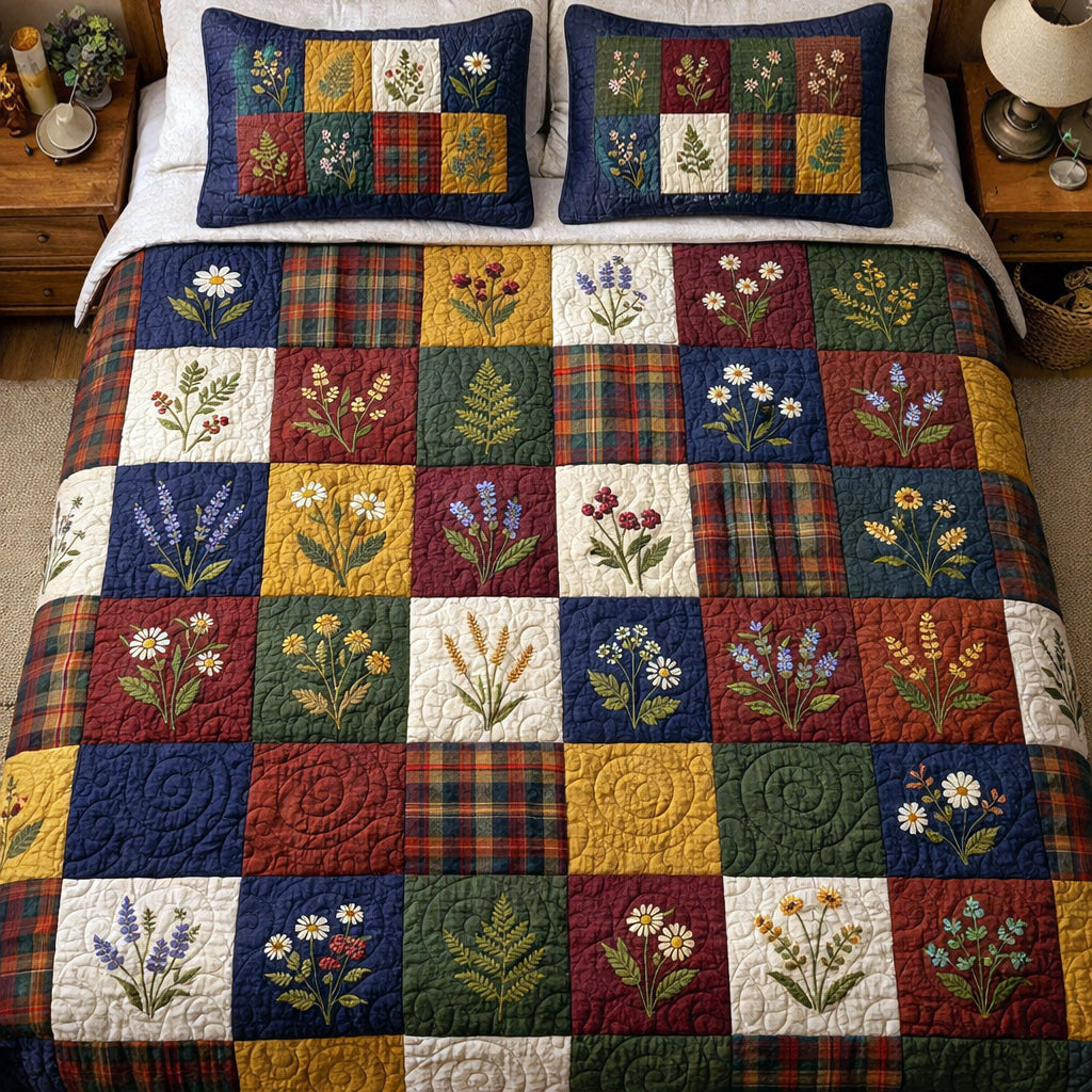 Harvest Garden 3-Piece Bedding Set