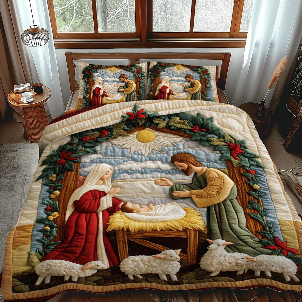 Holiday Cheer 3-Piece Bedding Set
