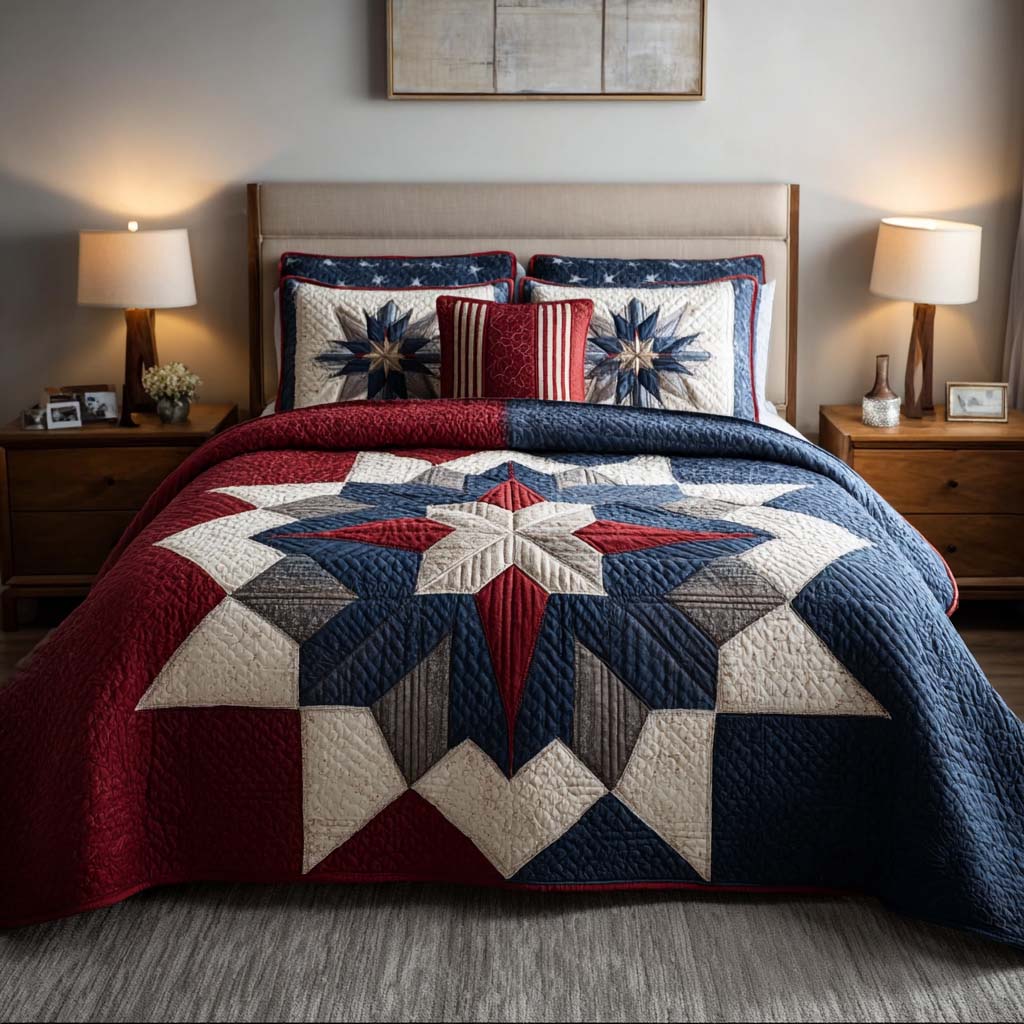 Americana 3-Piece Bedding Set