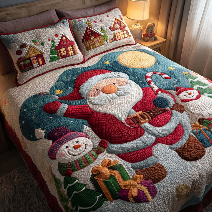 Xmas 3-Piece Bedding Set