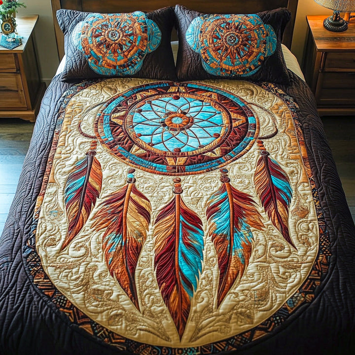 Midnight Dreamcatcher 3-Piece Bedding Set