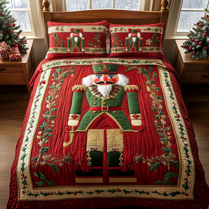 Noble Nutcracker Knight Bedding Set