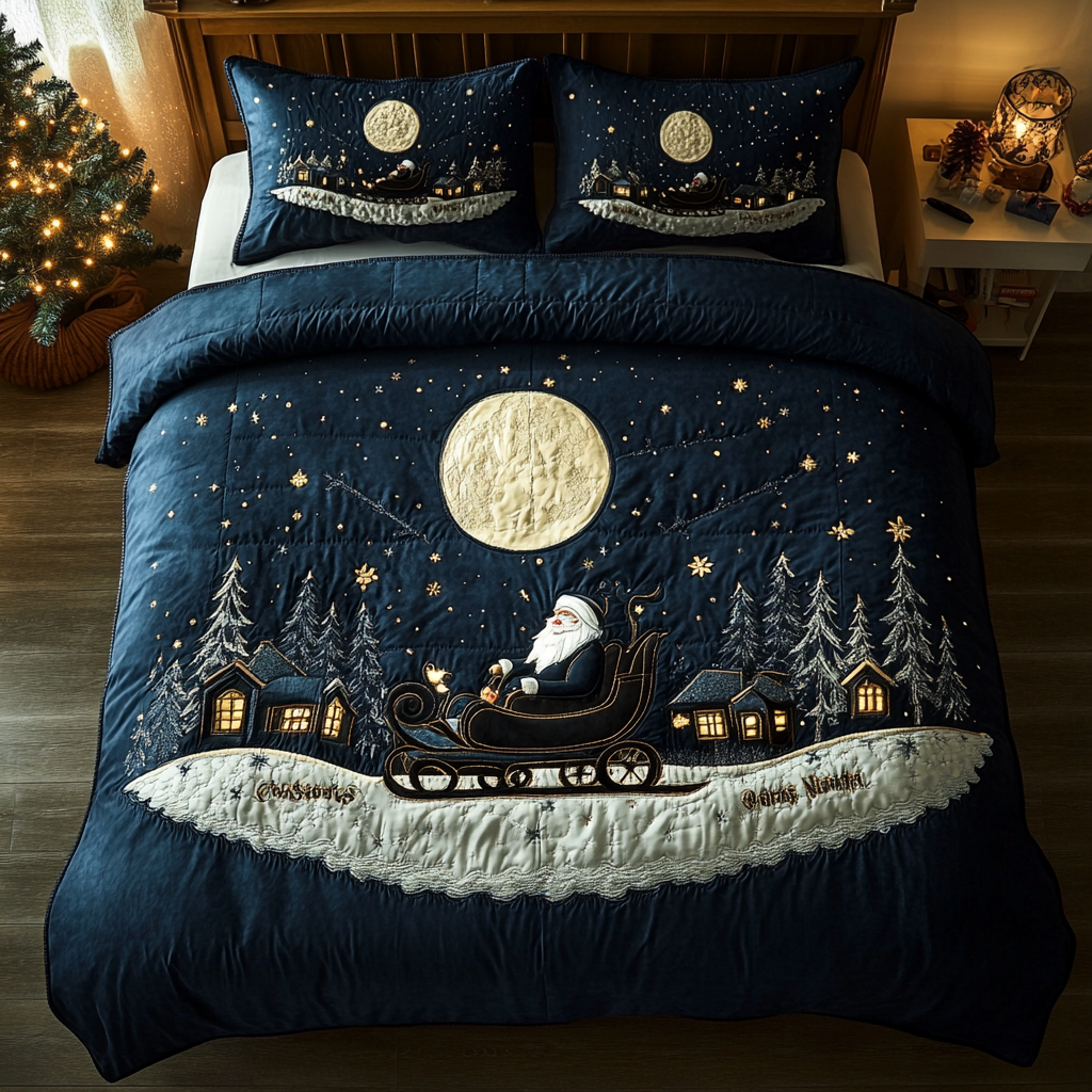 North Pole Spirit 3-Piece Bedding Set