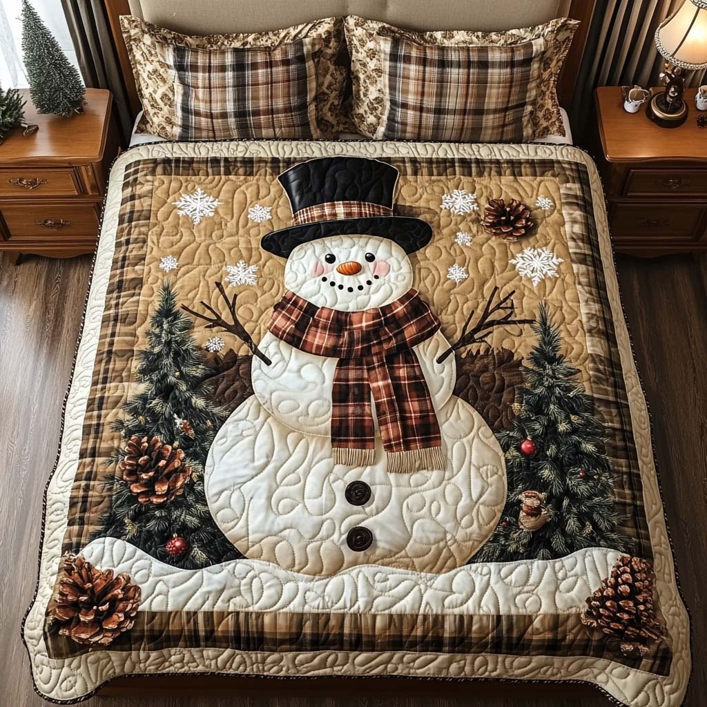 Xmas 3-Piece Bedding Set