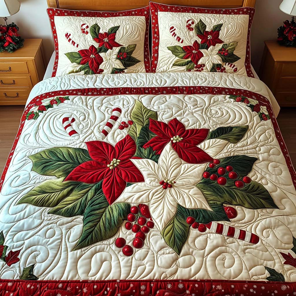 Xmas 3-Piece Bedding Set