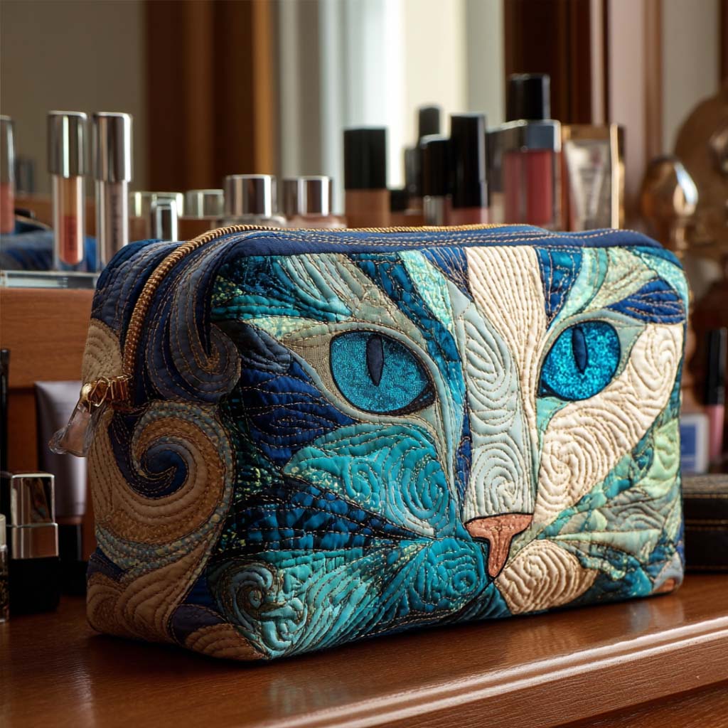 Purfect Day Quilted Makeup Bag
