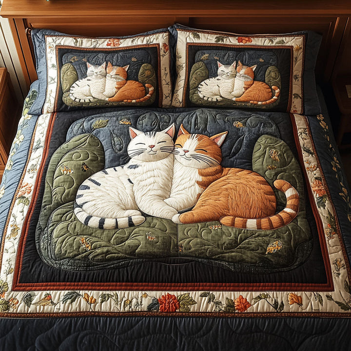 Purrfect Duo 3-Piece Bedding Set