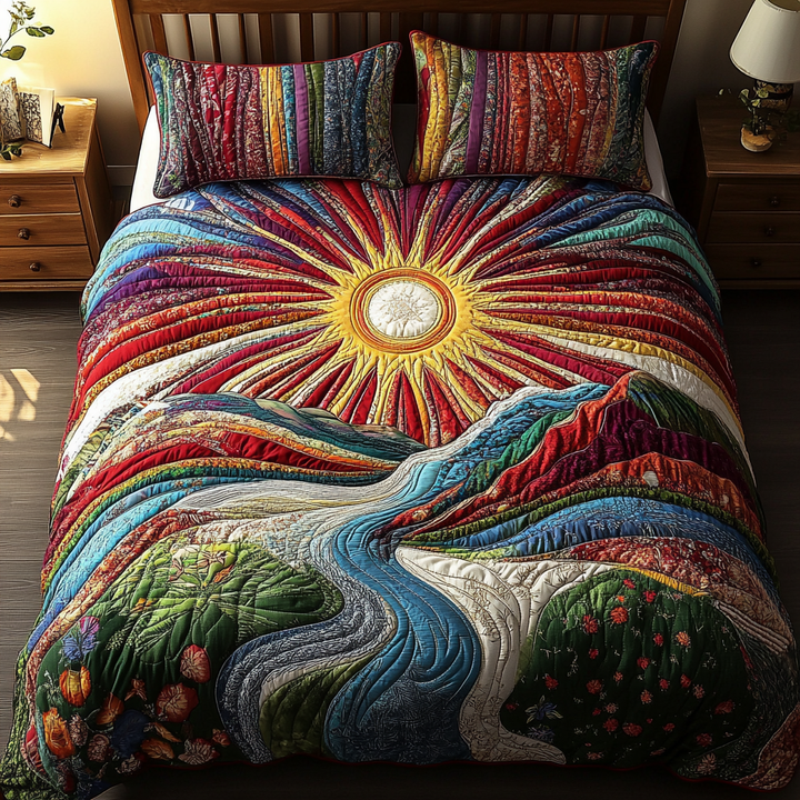 Rainbow River 3-Piece Bedding Set
