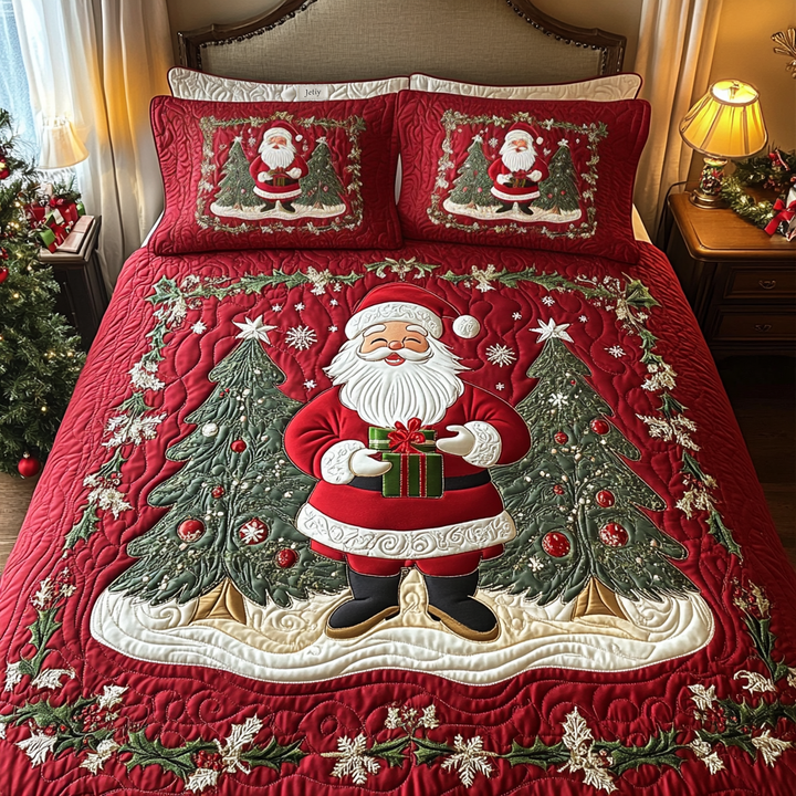 Santa Cheerful Journey Bedding Set