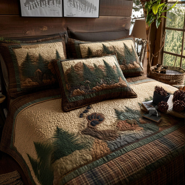 Shadow of the Pines 3-Piece Bedding Set