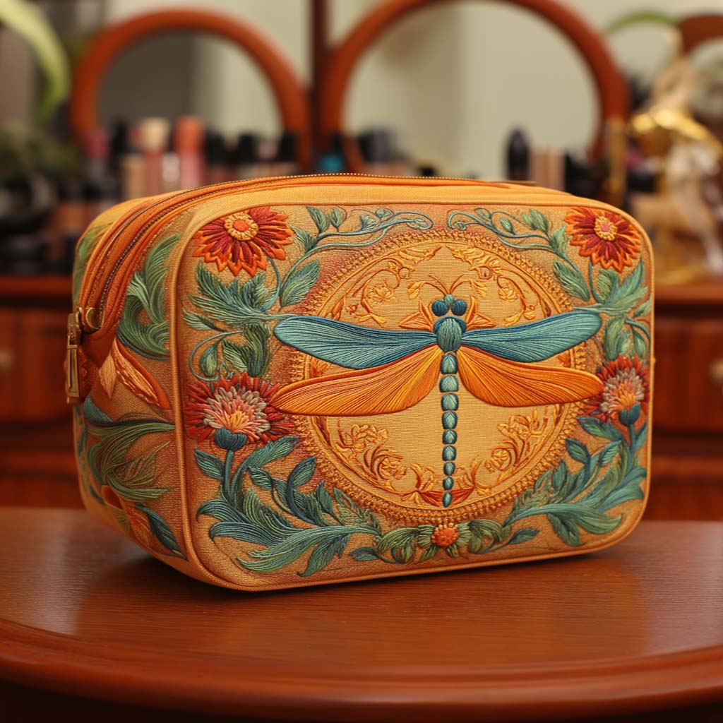 Shimmering Spirit Quilted Makeup Bag