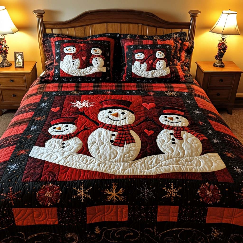 Xmas 3-Piece Bedding Set