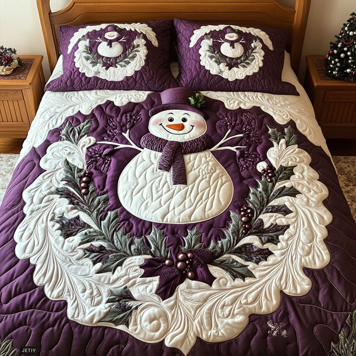 Snowy Embrace 3-Piece Bedding Set